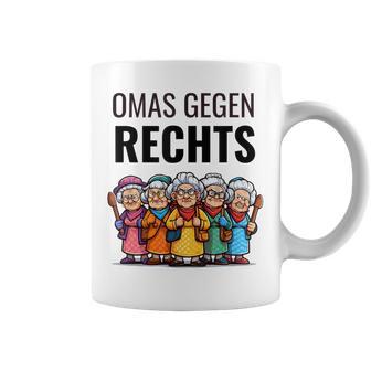 Stellungnahme Gegen Rechts Omas Gegen Rechts Tassen - Geschenkecke