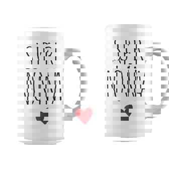 Super Nonna Amore Cuore Migliore Nonna Del Mondo Regalo Tazze - Novitaregali