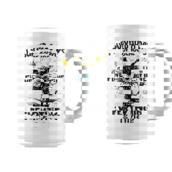 I Survived 100 Days Of School It's Fine I'm Fine 100Th Day Coffee Mug - Thegiftio