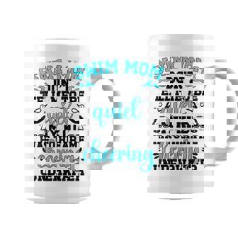 Swim Mom Swimming Mama Of A Swimmer Mom Swim Mother Coffee Mug - Thegiftio UK