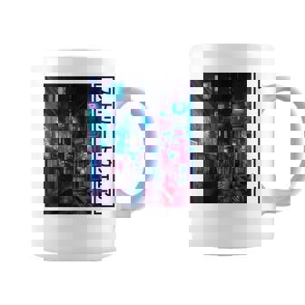 Synthwave City Tokyo Japanaporwave Esthétique Japonais Tasse - Cadeauxyz