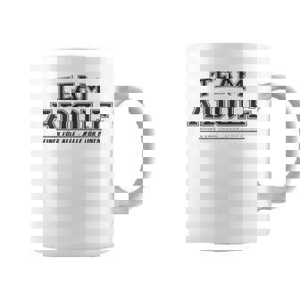 Team Adolf Famille Fière Cadeau Nom De Famille Tasse - Cadeauxyz