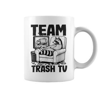 Team Trash Tv Raccoon Gray Tassen - Geschenkecke