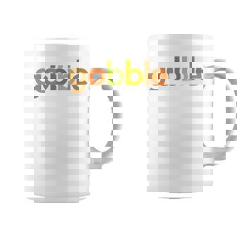 Thanksgiving For Women Her Gobble Fall Turkey Day Thanks Graphic Print Coffee Mug - Monsterry