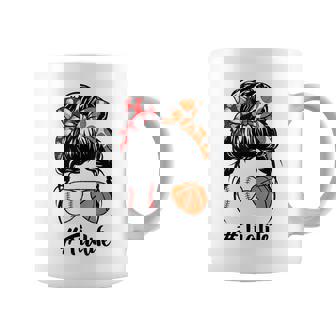Tia Life Baseball Basketball Tia Messy Bun Mother's Day Coffee Mug - Thegiftio UK