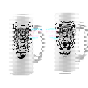 Trans Mama Bear Proud Dad Ally Transgender Rainbow Prid Graphic Print Coffee Mug - Monsterry