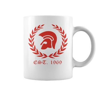 Trojan Skinhead Ska Punks Oi Sharp 1969 Manga Larga Taza de café - Regaloses