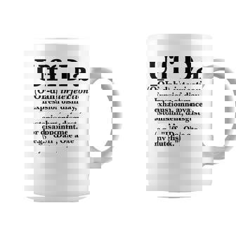 Uff Da Definition Define Uff Da Graphic Print Coffee Mug - Thegiftio UK