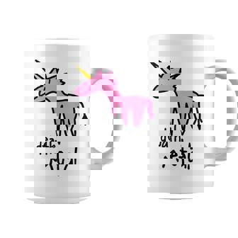 Unicornio De Metal Pesado Rosa Death Metal Taza de café - Regaloses