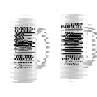 US Army Combat Veteran- CIB Back Graphic Print Coffee Mug - Monsterry