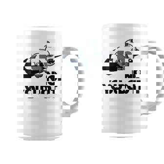 Vintage Lazy Panda No You Do It Retro Cute Sleeping Coffee Mug - Thegiftio