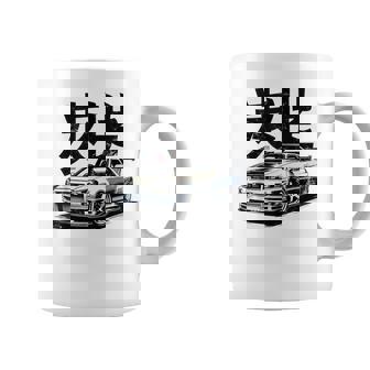 Vintage Jdm Skyline R34 Automotive Jdm Legend Tuning Car Taza de café - Regaloses