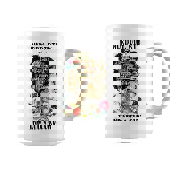 Vintage Nerdy Dirty Inked Curvy Girl Tattoo Reading Lover Graphic Print Coffee Mug - Monsterry
