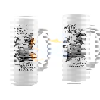 Whatever Throws At You Duck And Let It Hit Someone Else Coffee Mug - Monsterry