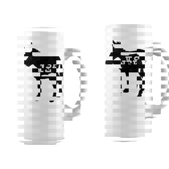 Wise Ass Donkey T-Shirt Graphic Print Coffee Mug - Monsterry