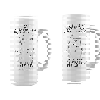 Woman intage I'm Not Anti Social I'm Anti Stupid Taza de café - Regaloses