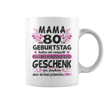 Women's 80 Years Old Grandma Mama 80Th Birthday Sayings Women Tassen - Geschenkecke