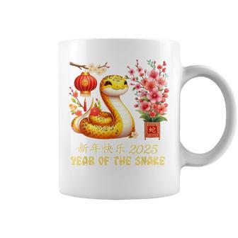 Year Of The Snake 2025 Lunar Chinese New Year Red Red Tassen - Geschenkecke