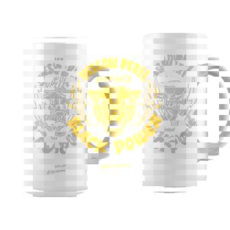 Yellow Peril Supports Power Tank Top Graphic Print Coffee Mug - Monsterry