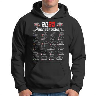 2025 Race Track Graphic For Motorsport Fans Kapuzenpullover - Geschenkecke