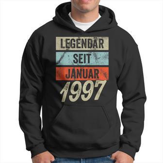 25Th Birthday Man 25 Years Legendary Since January 1997 Kapuzenpullover - Geschenkecke