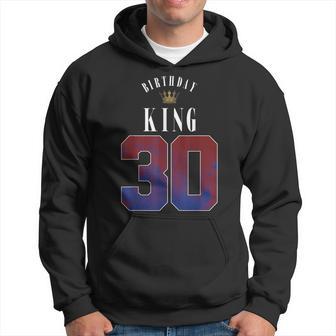 30Th Birthday King Crown 30 Years Bday For Men Kapuzenpullover - Geschenkecke