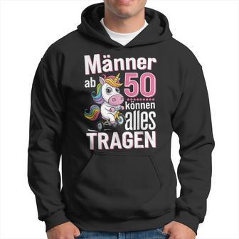 From 50 Can Wear Everything 50Th Birthday Slogan Humour Kapuzenpullover - Geschenkecke