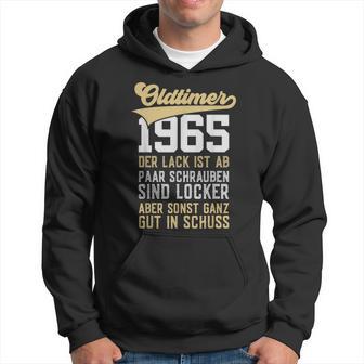 60 Jahre Oldtimer 1965 Der Lack Ist Ab 60 Geburtstag Kapuzenpullover - Geschenkecke