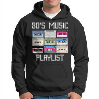 80Er Jahre Retro Motto Kassette 80'S Music Playlist Kapuzenpullover - Geschenkecke