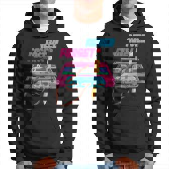 80S 90S Party Costume Never Forget Audio Cassette Kapuzenpullover - Seseable