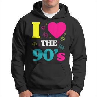 90S Party Outfit Costume Clothing Hits Retro Kapuzenpullover - Geschenkecke