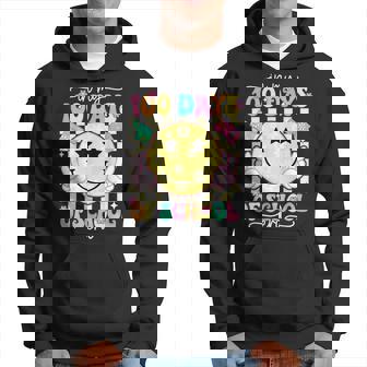 À L'ère De Mes 100 Jours D'école Smile Face 100E Jour D'école Sweat à capuche - Cadeauxyz