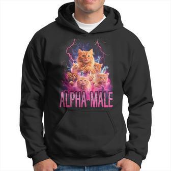 Alpha Male Lustige Kätzchen Meme Cute Cat Humorous Kapuzenpullover - Geschenkecke