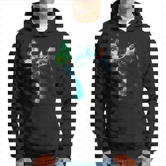 Amoureux Des Chats Et Papillon Motif Chaton Mignon Sweat à capuche - Cadeauxyz
