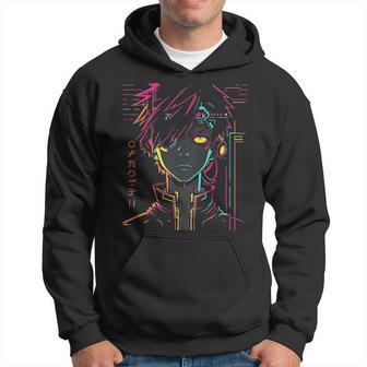 Anime Manga Motif Colourful Illustration Anime Kapuzenpullover - Geschenkecke