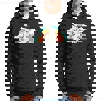 Années 80 90 Rétro Soleil Lapin Sweat à capuche - Cadeauxyz