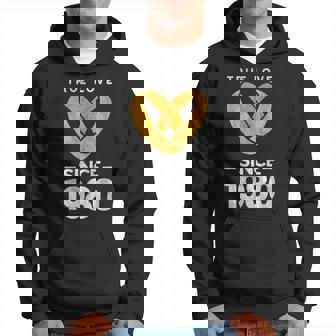 Anniversaire De Mariage Année De Mariage Marié Depuis 1980 Cadeau De Couple Sweat à capuche - Cadeauxyz