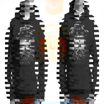 Árbol De Guitarra Acústica Por El Lago Guitarrista Guitar Lake Sudadera - Regaloses