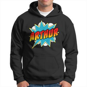 Arthur Name Comic Book Superheroes For Boys Kapuzenpullover - Geschenkecke