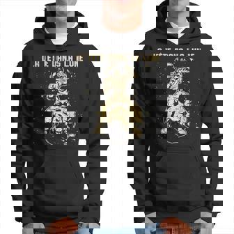 Astronaute Glace Humour Astronomie Galaxie Planète Cadeau Sweat à capuche - Cadeauxyz