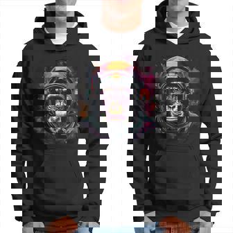 Astronaute Singeintage Space Cosmonauteoyage Graphique Sweat à capuche - Cadeauxyz