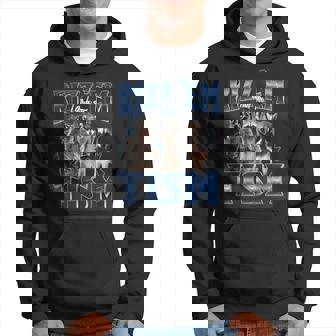 Autismo Divertido Rizz Em Con El Tism Meme Mapache Meme Sudadera - Regaloses