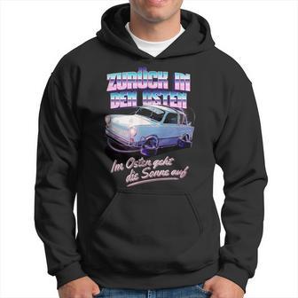 Back To The East Trabi Zeitmaschine Kapuzenpullover - Geschenkecke