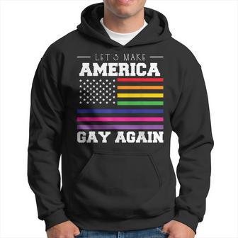 Bakagon Lgbt Pride Usa Flag Adulte Lgbtq Supporters Lgbtq Individuals Manche Courte - Multicolore S Eu 33 Inches Sweat à capuche - Cadeauxyz