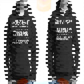 Batalla De Okinawa Segunda Guerra Mundial Ejército De La Segunda Guerra Mundial Militar 2 Sudadera - Regaloses
