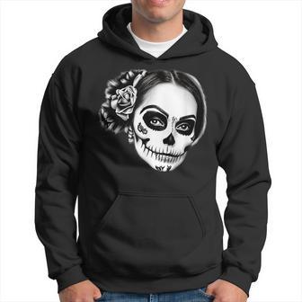 Beautiful La Catrina Santa Muerte Mexican Kapuzenpullover - Geschenkecke