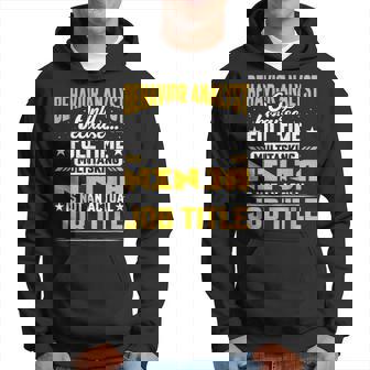 Behavior Analyst Job Title Behavioral Expert Sudadera - Regaloses