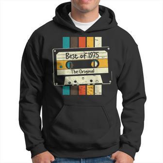 Best Of 1975 Retro Mixtape Cassette 49Th Birthday Kapuzenpullover - Geschenkecke