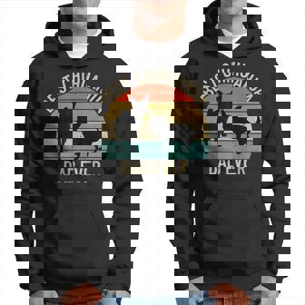Best Chihuahua Dad Ever Retrointage Dog Lover Sudadera - Regaloses