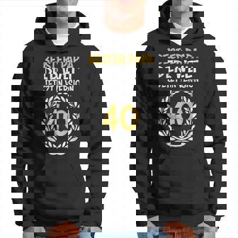 Bester Papa Jetzt Inersion 40 Papa Birthday 40 S Kapuzenpullover - Seseable